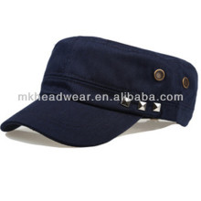 Navy Plain Unisex Cheap Military Style Cap