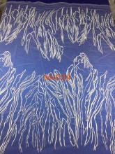Net Fabric Embroidery Mountain Lace