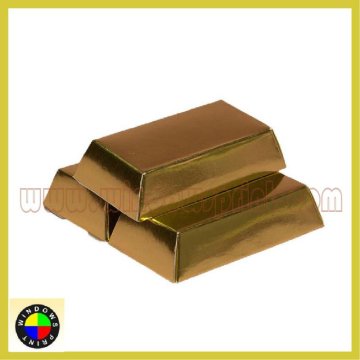 gold-bar favor box