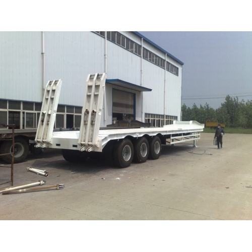 Katil rendah katil rata 12000mm Pengangkutan Semi-treler