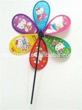 Cute cartoon flower shape windmill