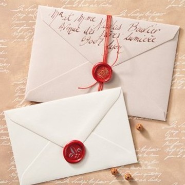 Wedding invitation sealing wax sticker