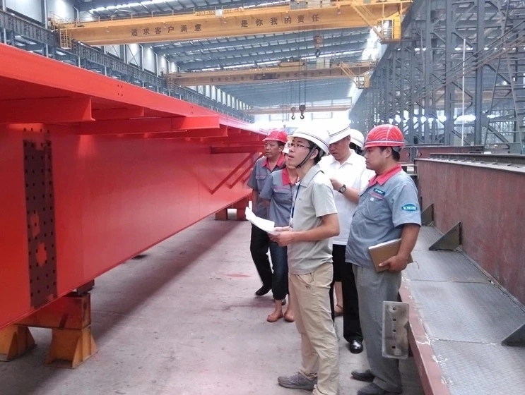 1~20t L Light Dut Single Girder Overhead Crane Used in Workshop