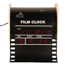 Vertical Film Mode Alarm Digital Clock