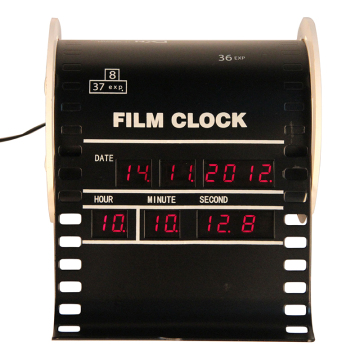 Vertical Film Mode Alarm Digital Clock