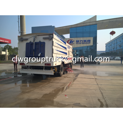 Dongfeng Tianjin 16CBM Penyapu Vacuum Road Truck