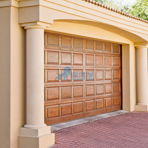 Puerta de garaje de buceo eléctrico de villa de lujo