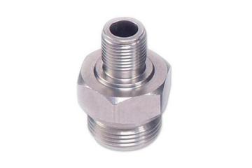 CNC lathe machining customized screw thread spare parts