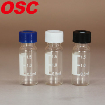 LAB Hot Sale Chromatography Autosampler Vials with Crew Cap