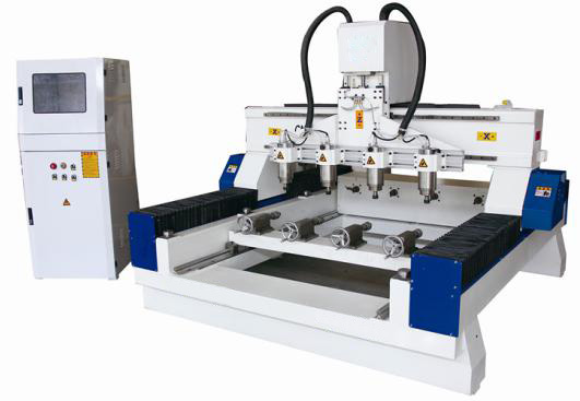 4 eixos de escultura em madeira roteador CNC