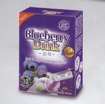 blueberry juice blueberry instant drink