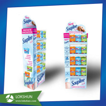 Advertising Paper Cardboard Corrugated Floor Display Unit