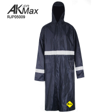 Waterproof Reflective Raincoat Poncho Safety Rainsuit Long Rain Coat
