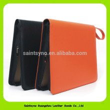 16064 high quality leather presentation file folders / leather expandable file folder