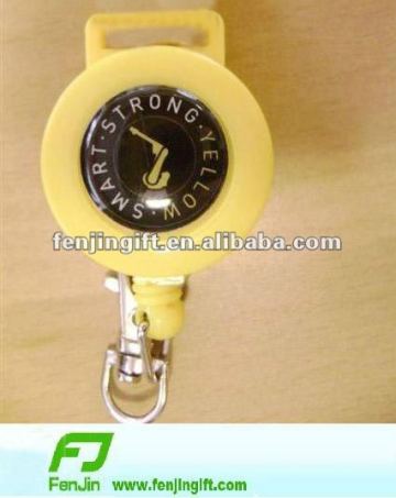 Yoyo Key Chain/jojo key ring ,retractable reel keychain