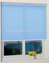 blue sunscreen shades day night roller blind for window decoration