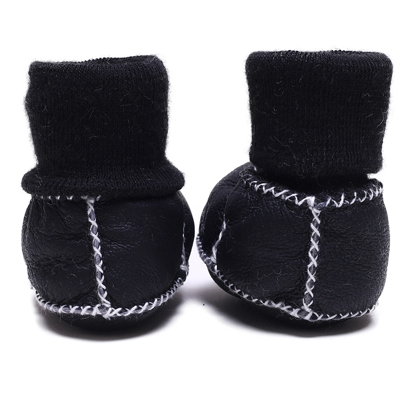 Various Color Sheepskin Fur Baby Shoes