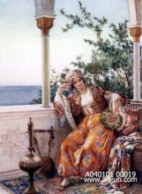 Arabian People painting