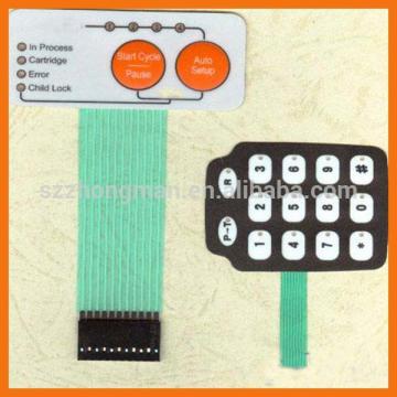 Membrane switch keypad for phone keypad pos machine