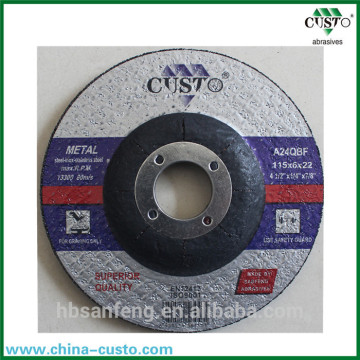 T27 Depressed Centre Metal grinding wheel