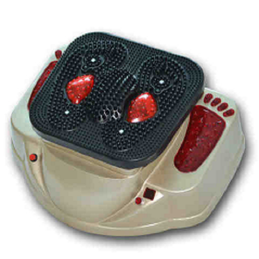 Blood circulation body vibration foot leg massaging machine