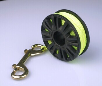 Diving reel plastic reel spool