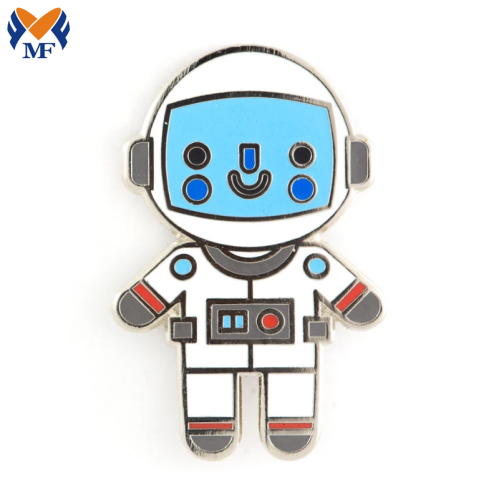 Metal Craft Hård Emalj Astronaut Baby Pin