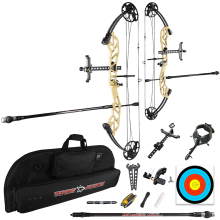 TOPOINT ARCHERY 31 Inch Beginner Compound Bow Target Bow and Arrow Kit with 60lbs Draw Weight: OEM/ODM Options Available