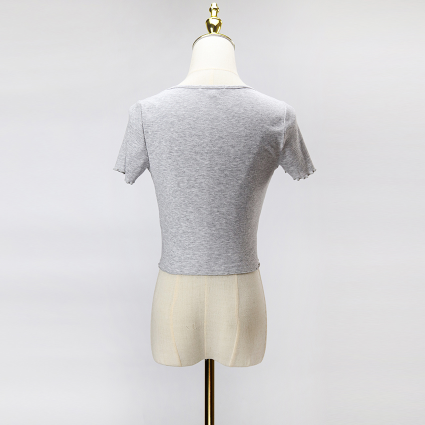 Round Neck Short Sleeves