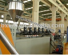 PP PE extruding water ring die face cutting plastic granulation line