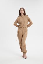 girls jumpsuit playsuits long sleeve jumpsuit with belt