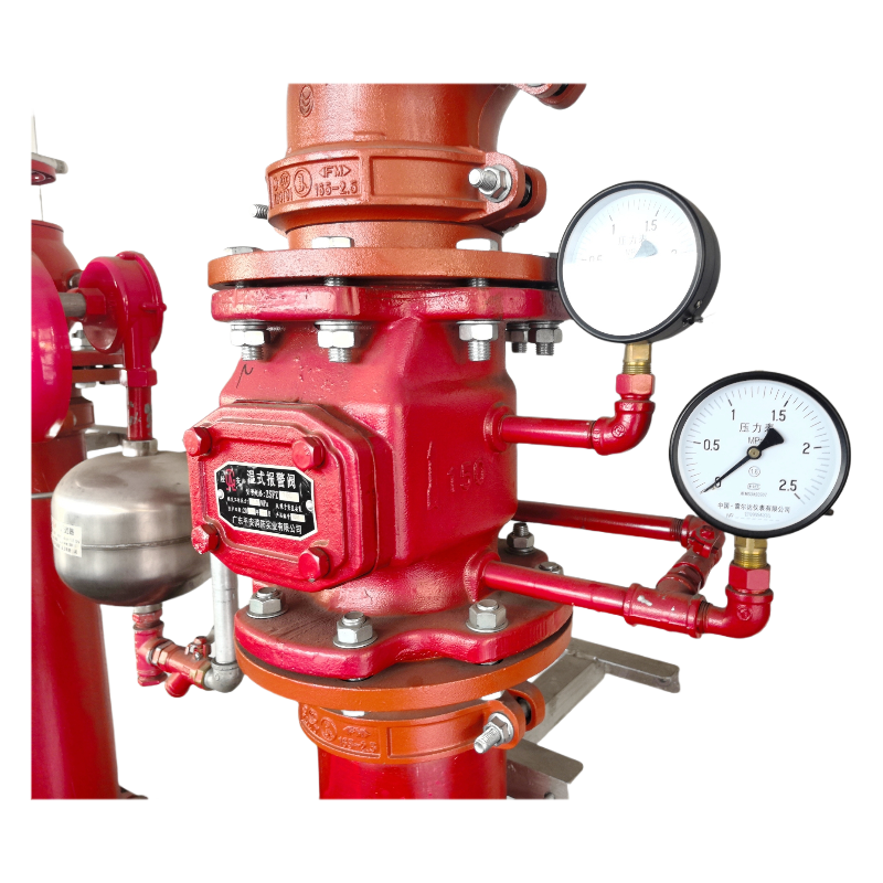 válvula de alarma húmeda wet alarm valve