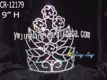 Fashion flower pageant crown
