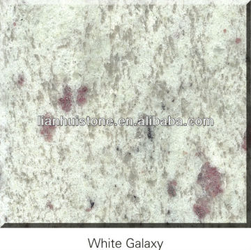 Imported polished White Galaxy granite
