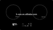 Vietnam style double burner 4000W induction cooker range