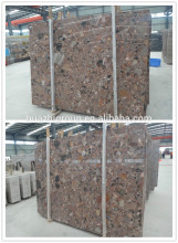 Red Pebble Stone korean marble slab for sales in xiamen
