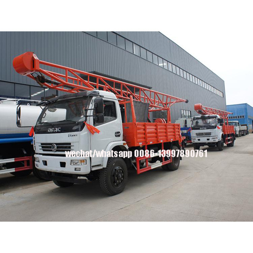 Plataformas de perfuração de água Dongfeng com caminhão 70-100 metros