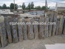 654 black basalt cobble stone