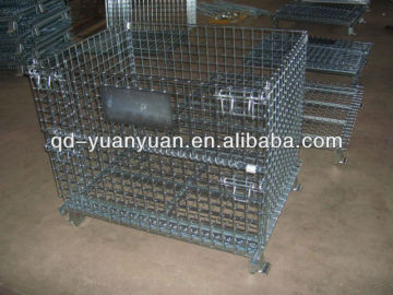 collapsible wire mesh storage cage