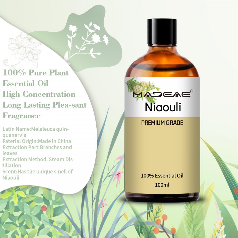 High Quality 100% Pure Natural Therapeutic Grade Organic Niaouli Oil For Skin Care