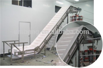 snake/vegetable/grain etc. food climbing lifter conveyor