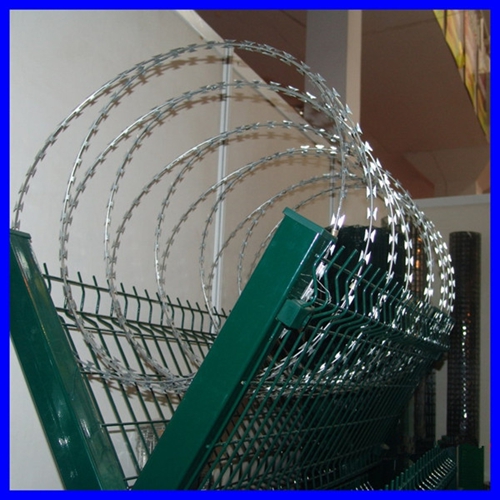 Galvanized Concertina Razor Wire