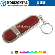 Leather 16 gb usb flash drive with high speed