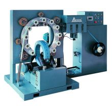 Ring type stretch wrapping machine