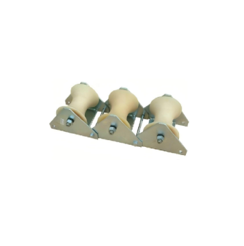 Multi functional triple cable pulley