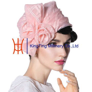 2015 Spring Summer Ladies Fashion Hats New Arrival Wholesale Organza Bonnet