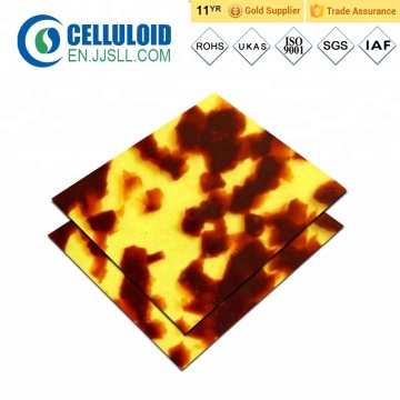 Assured tortoise shell celluloid for crafts raw materials