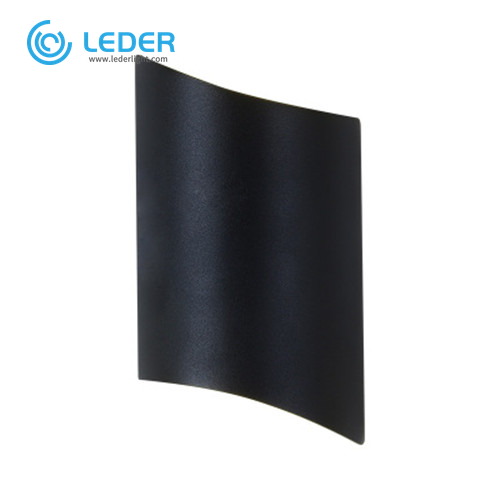 LEDER Black Speacial LED Outdoor Wall Light