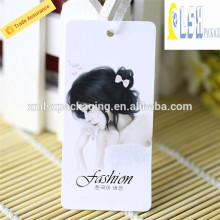 High quality jeans paper gift hang tags design from China