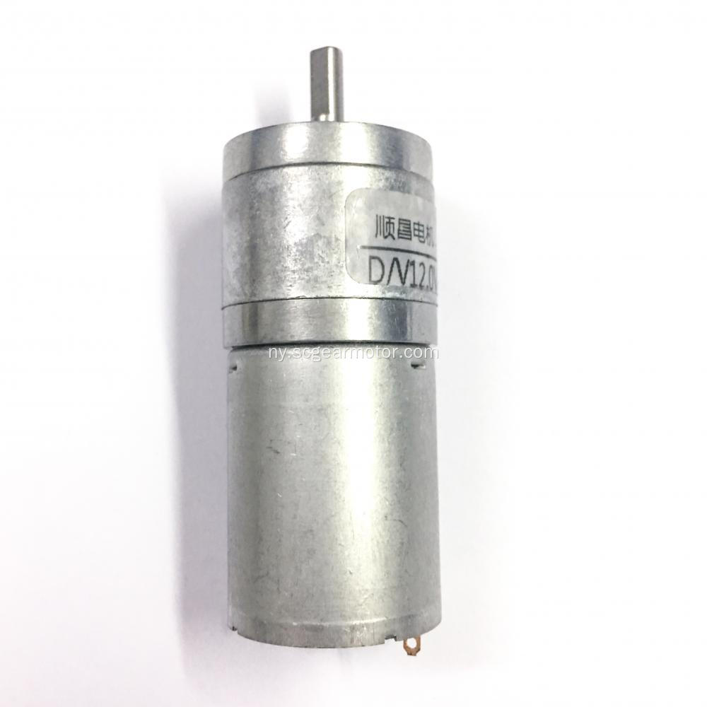 1: 100 Gearati Ratio 25mm 370 Gear Motor